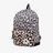  Converse Speed 3 Unisex Leoparlı Beyaz Sırt Çantası