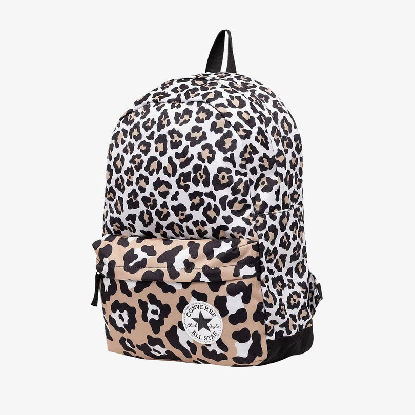 Converse Speed 3 Unisex Leoparlı Beyaz Sırt Çantası