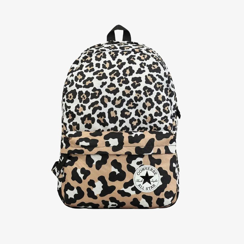 Converse Speed 3 Unisex Leoparlı Beyaz Sırt Çantası