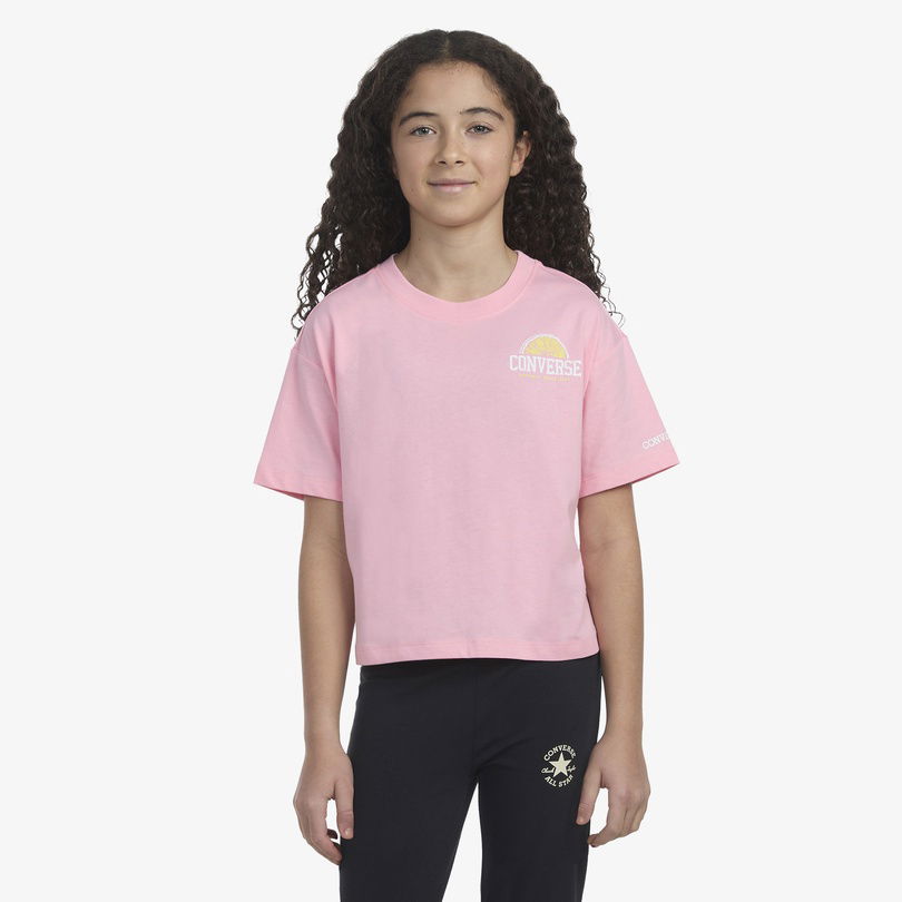 Converse Çocuk Pembe T-Shirt