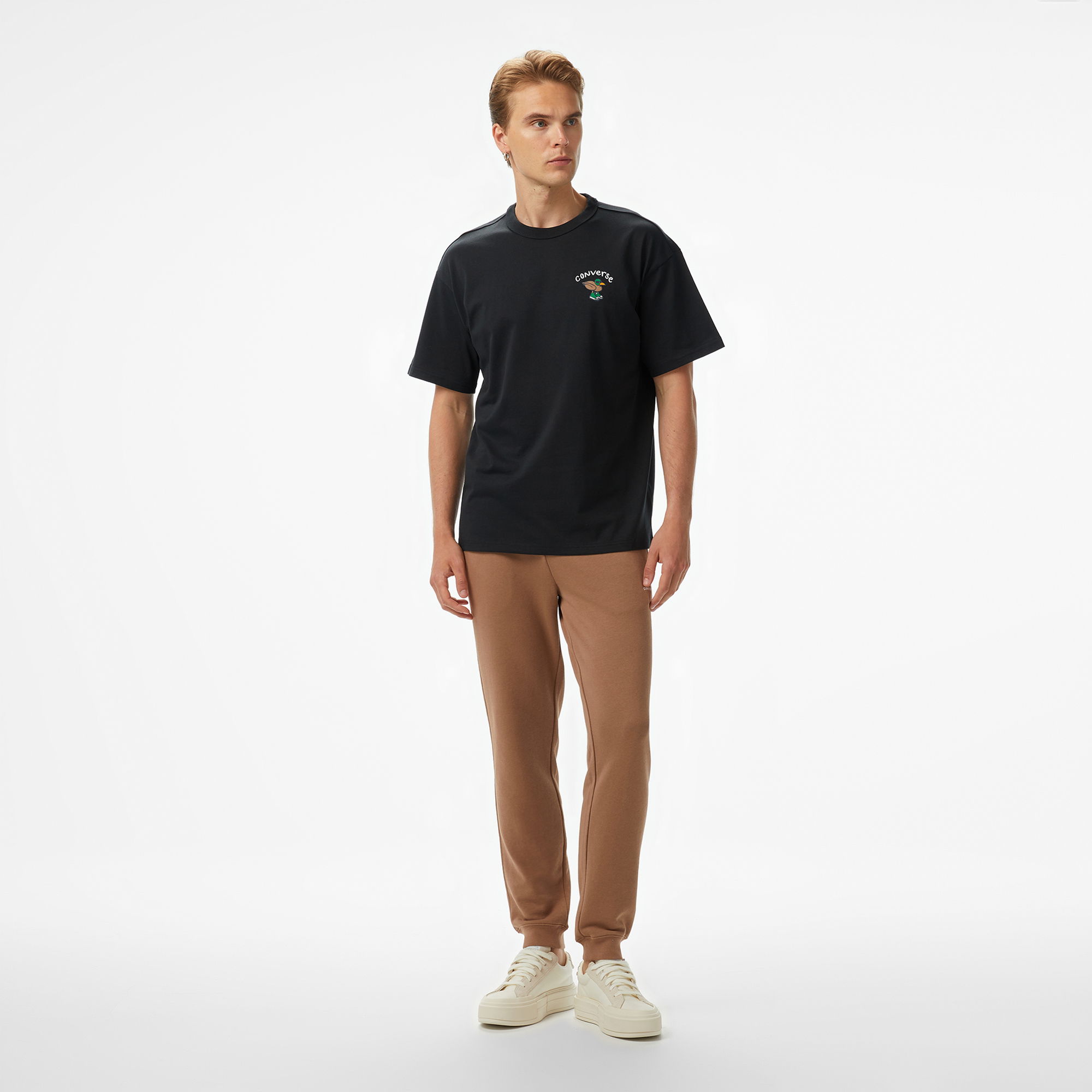 Converse Erkek Siyah T-Shirt