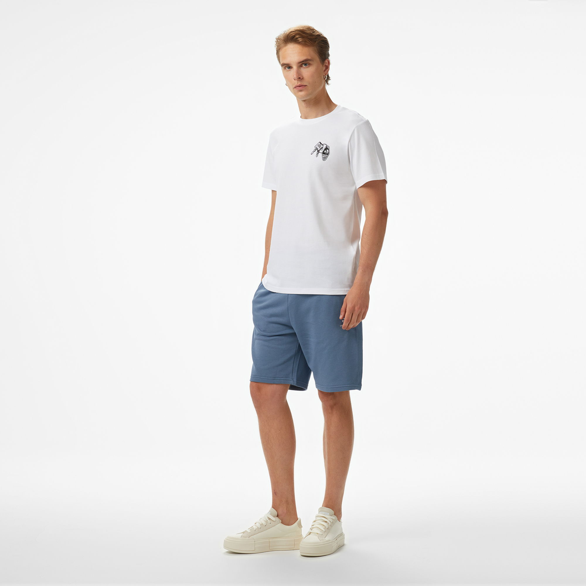 Converse Erkek Beyaz T-Shirt