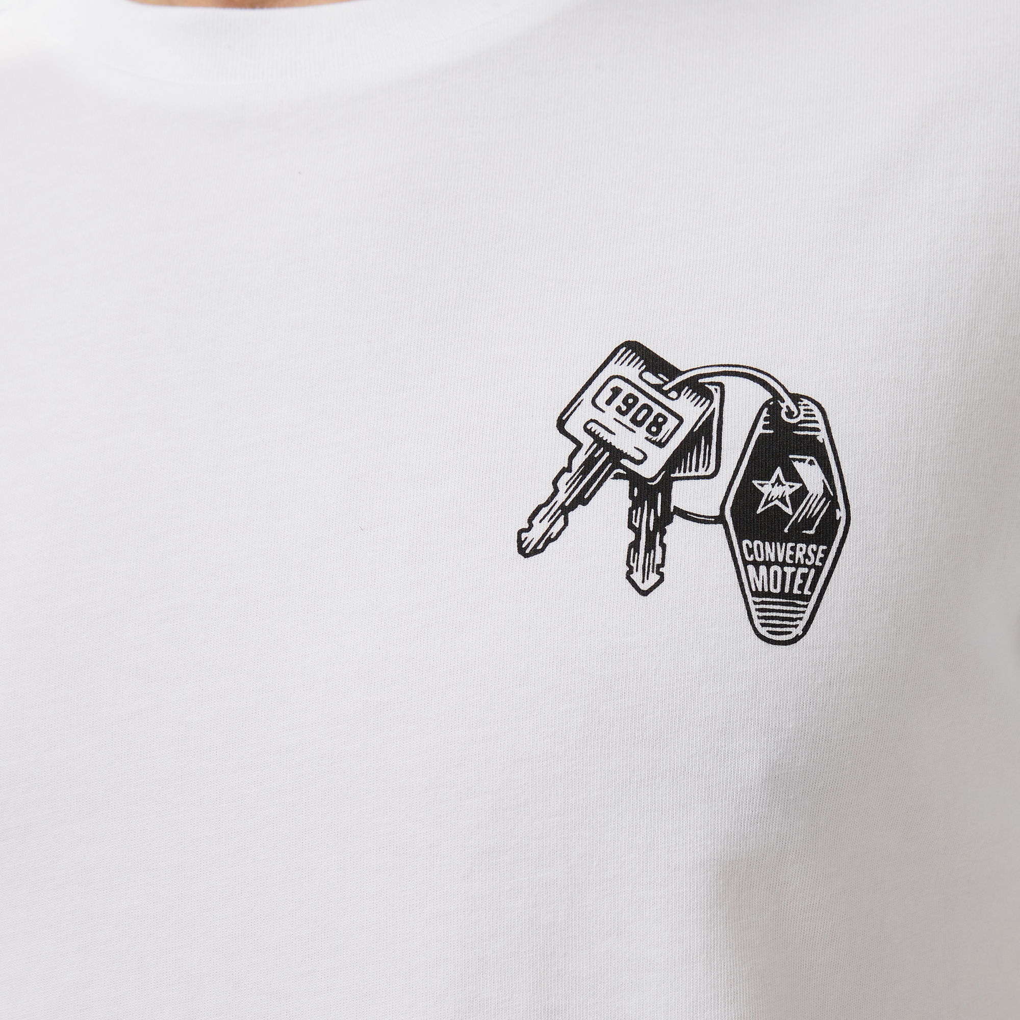 Converse Erkek Beyaz T-Shirt