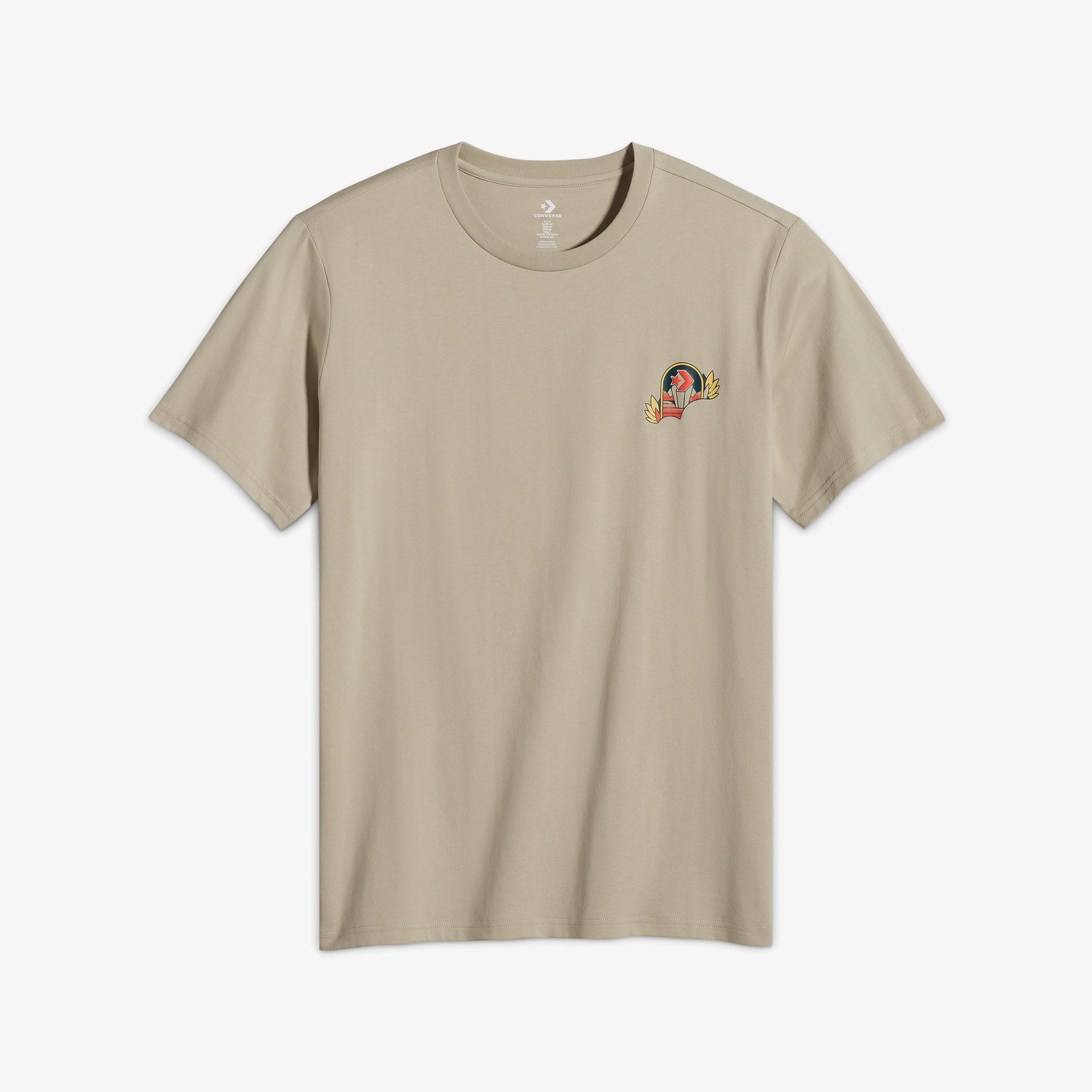 Converse Erkek Haki T-Shirt