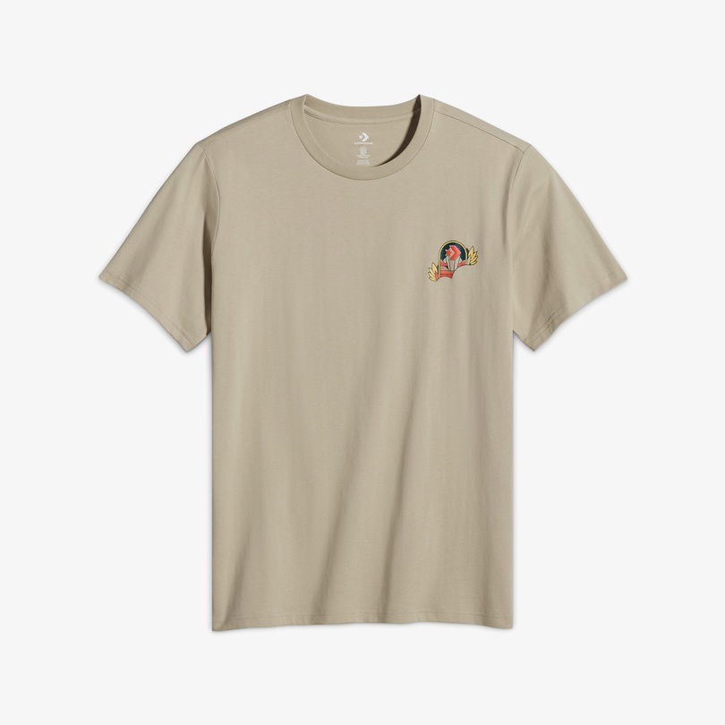 Converse Erkek Haki T-Shirt