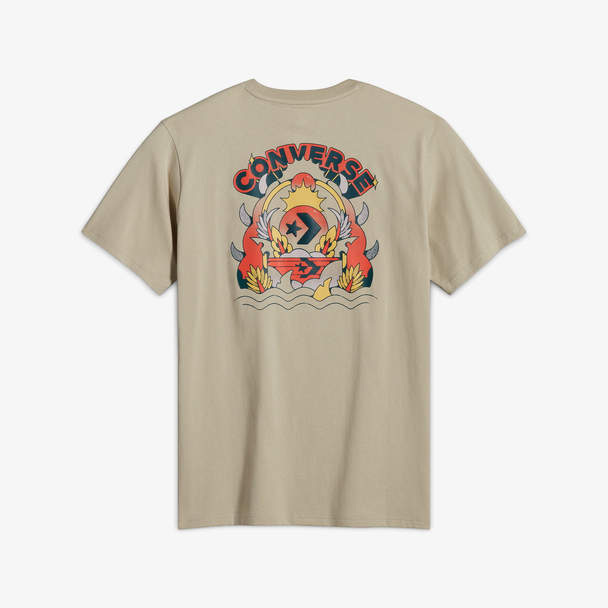 Converse Erkek Haki T-Shirt