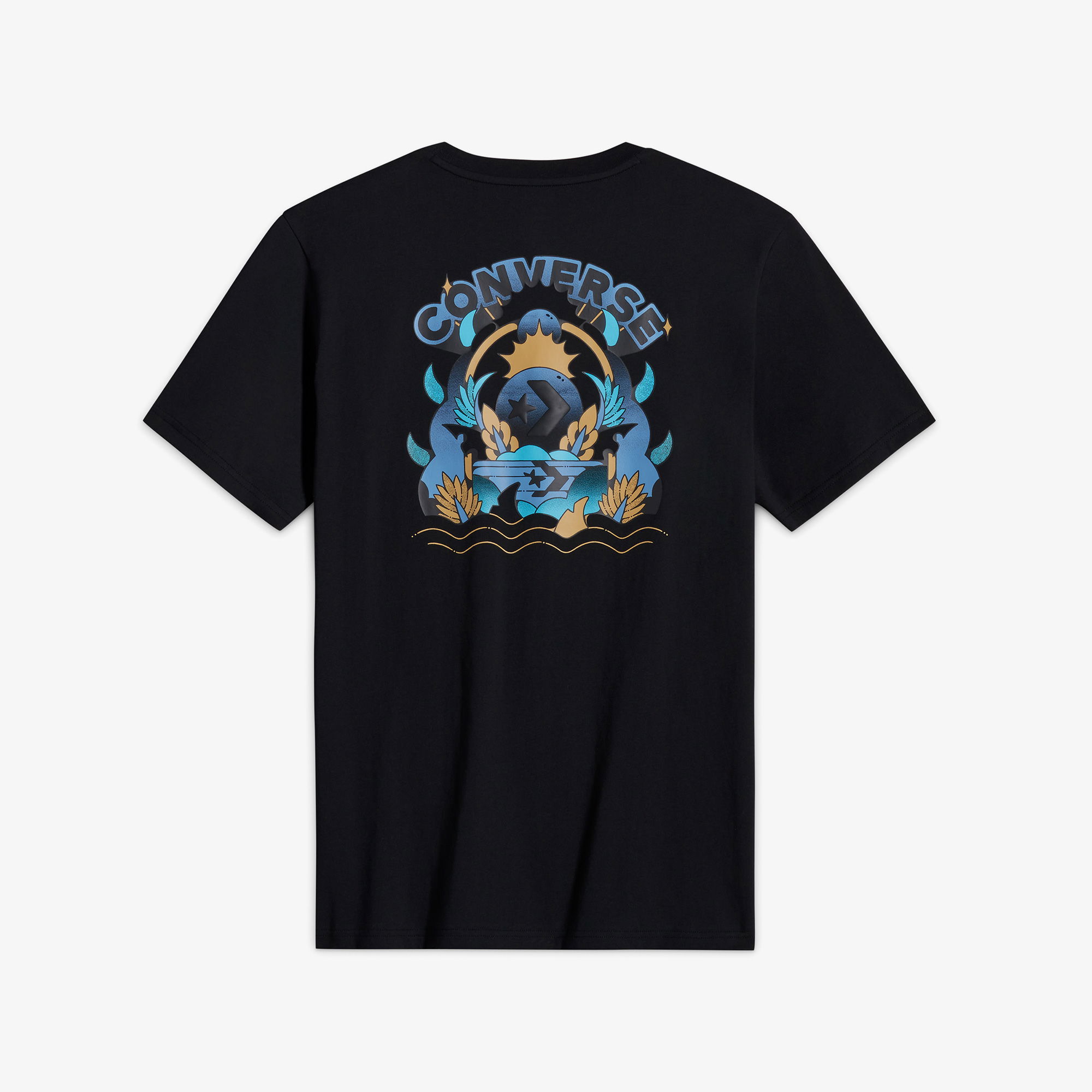 Converse Erkek Siyah T-Shirt
