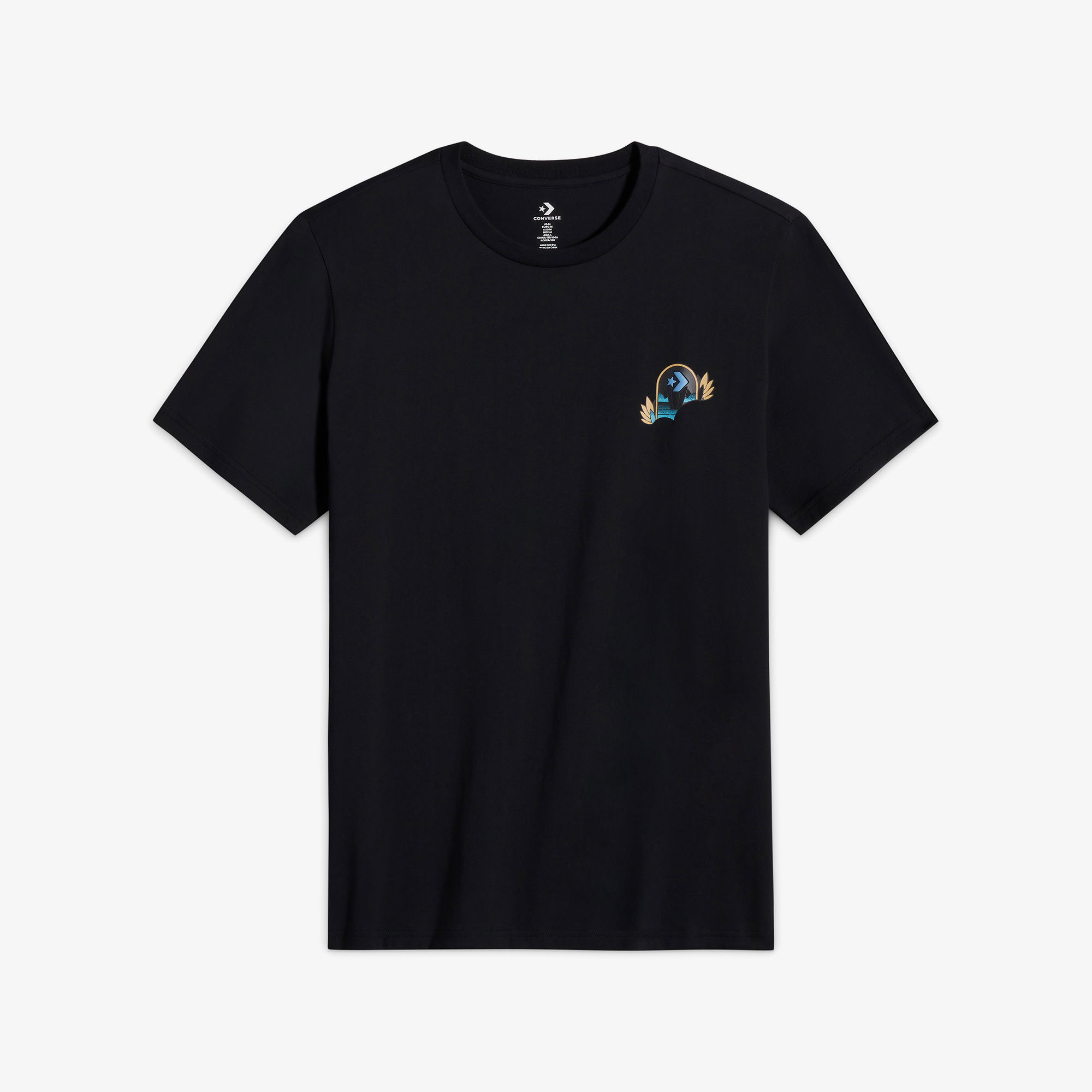 Converse Erkek Siyah T-Shirt