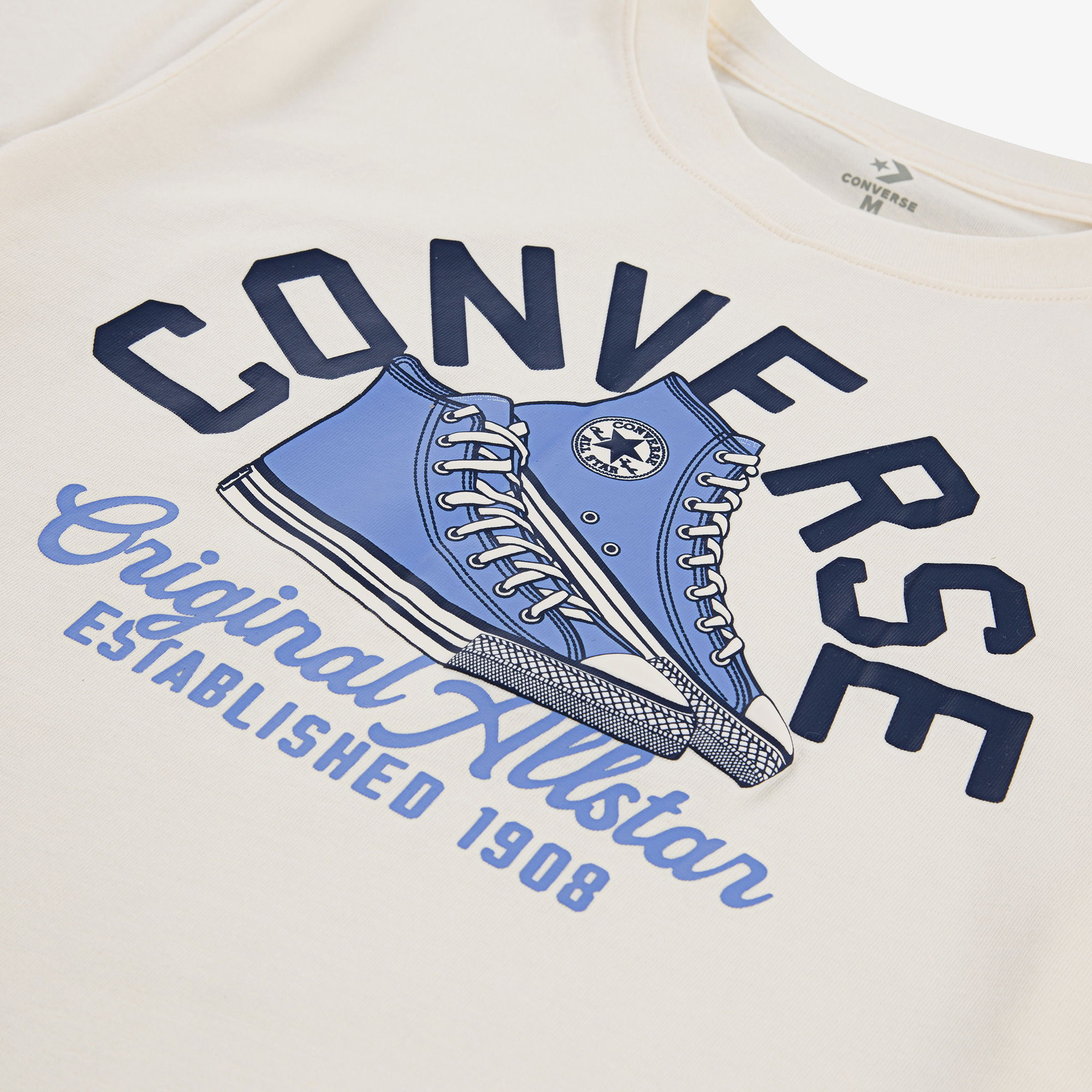 Converse Çocuk Krem T-Shirt