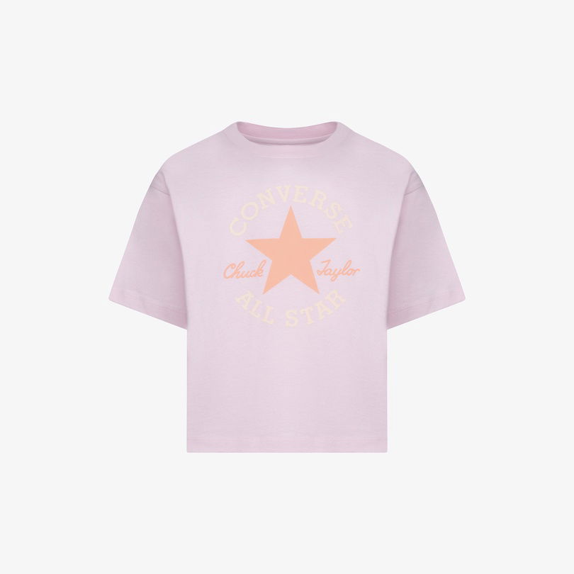 Converse Chuck Taylor Çocuk Pembe T-Shirt
